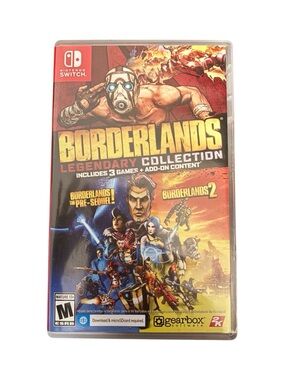 Nintendo Switch Borderlands Legendary Collection Game with Case